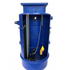 1700Ltr Dual Sewage Pump Station 10m head, Ideal for houses with upto 2 x 4 bed dwelling Bedrooms